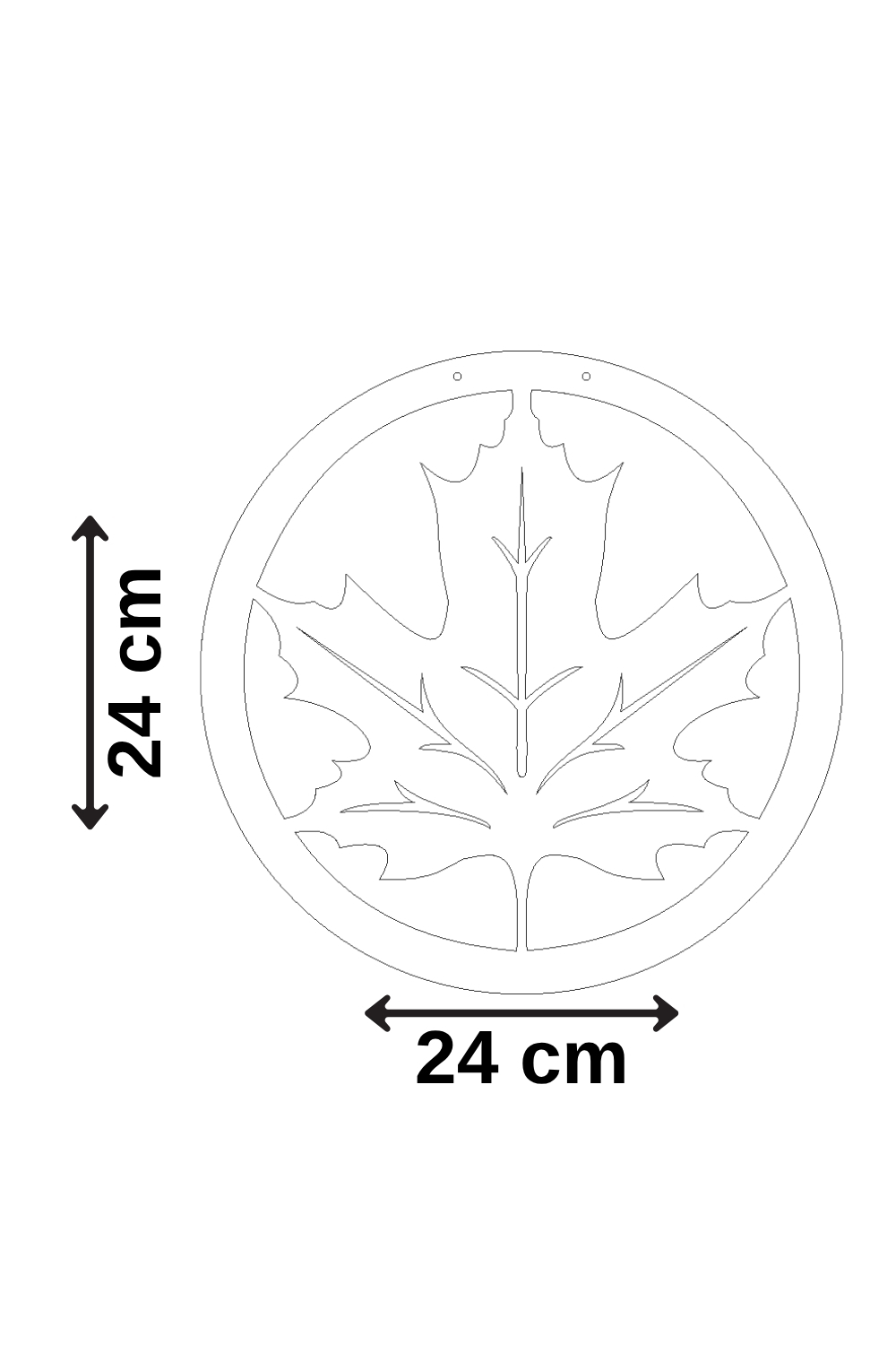Hoşgeldiniz Yazılı Lazer Kesim Mdf Kapı Süsü - Akçaağaç