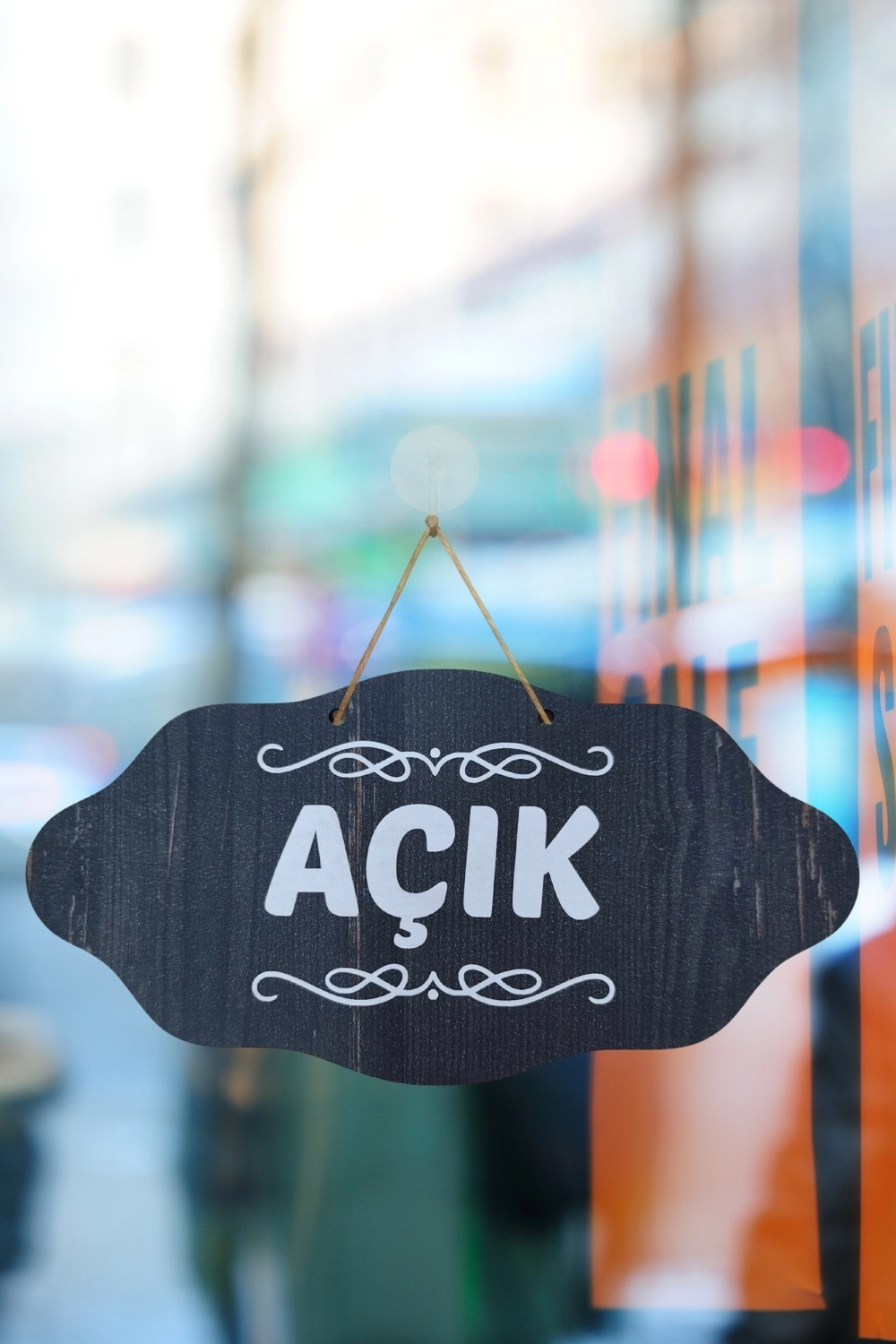 Dekoratif AÇIK-KAPALI Tabelası  - Rebap