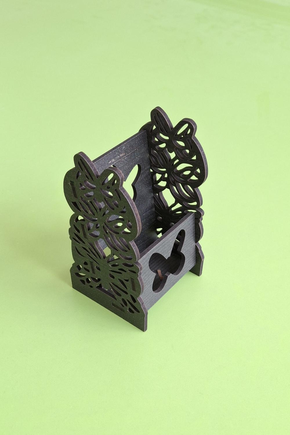 Kartvizitleriniz İçin Doğal ve Zarif Çözüm Desenli 3 mm MDF Kartvizitlik