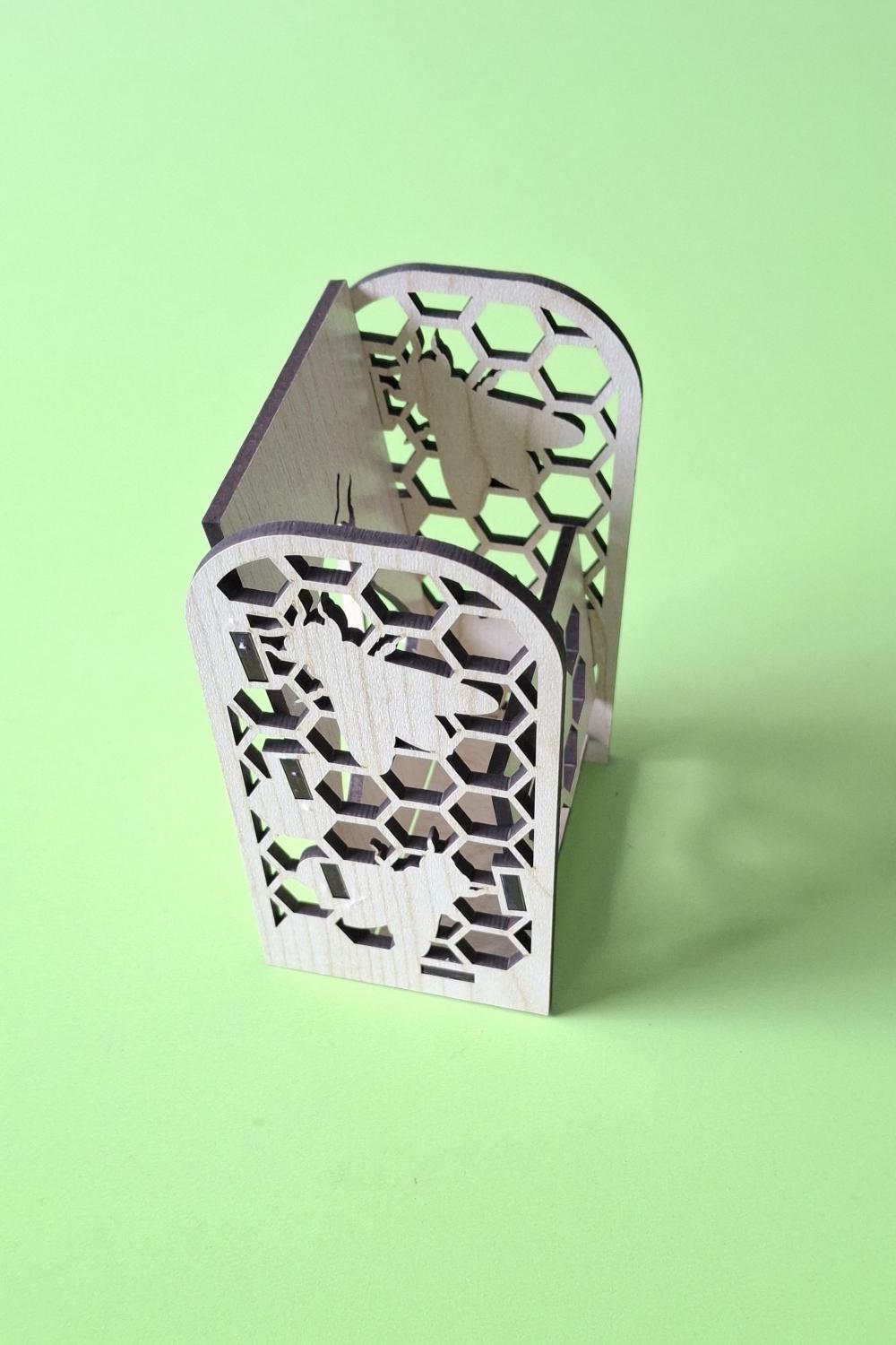 Kartvizitleriniz İçin Doğal ve Zarif Çözüm Desenli 3 mm MDF Kartvizitlik