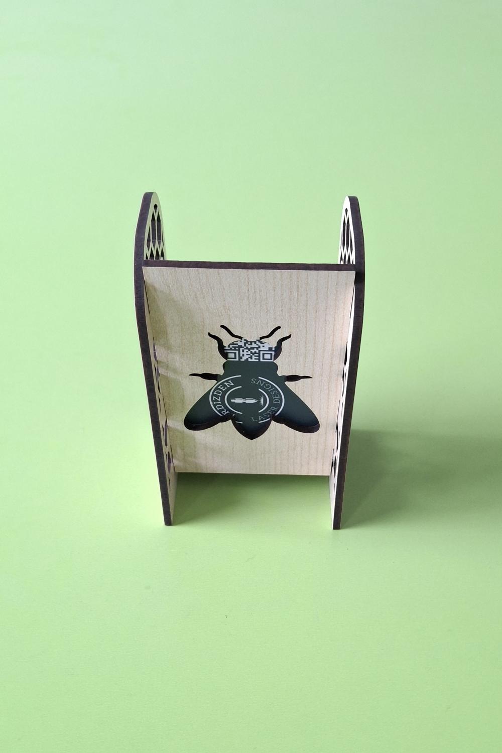 Kartvizitleriniz İçin Doğal ve Zarif Çözüm Desenli 3 mm MDF Kartvizitlik