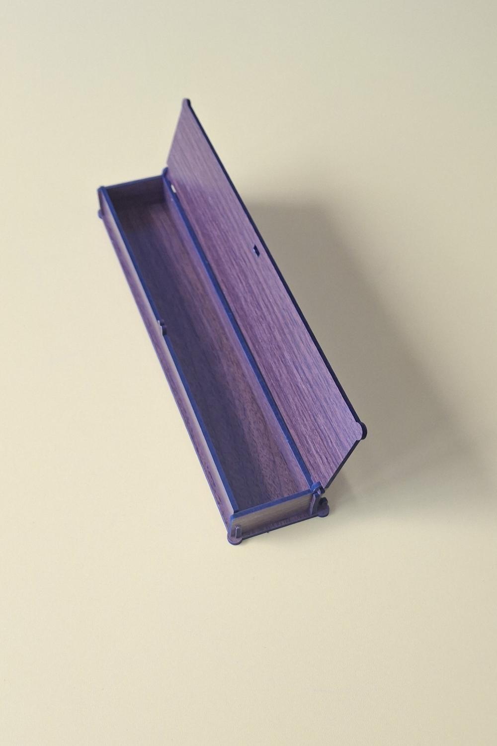 Kişiye Özel Desenli Çok Amaçlı Kutu - 26 x 5 X 2,5 cm