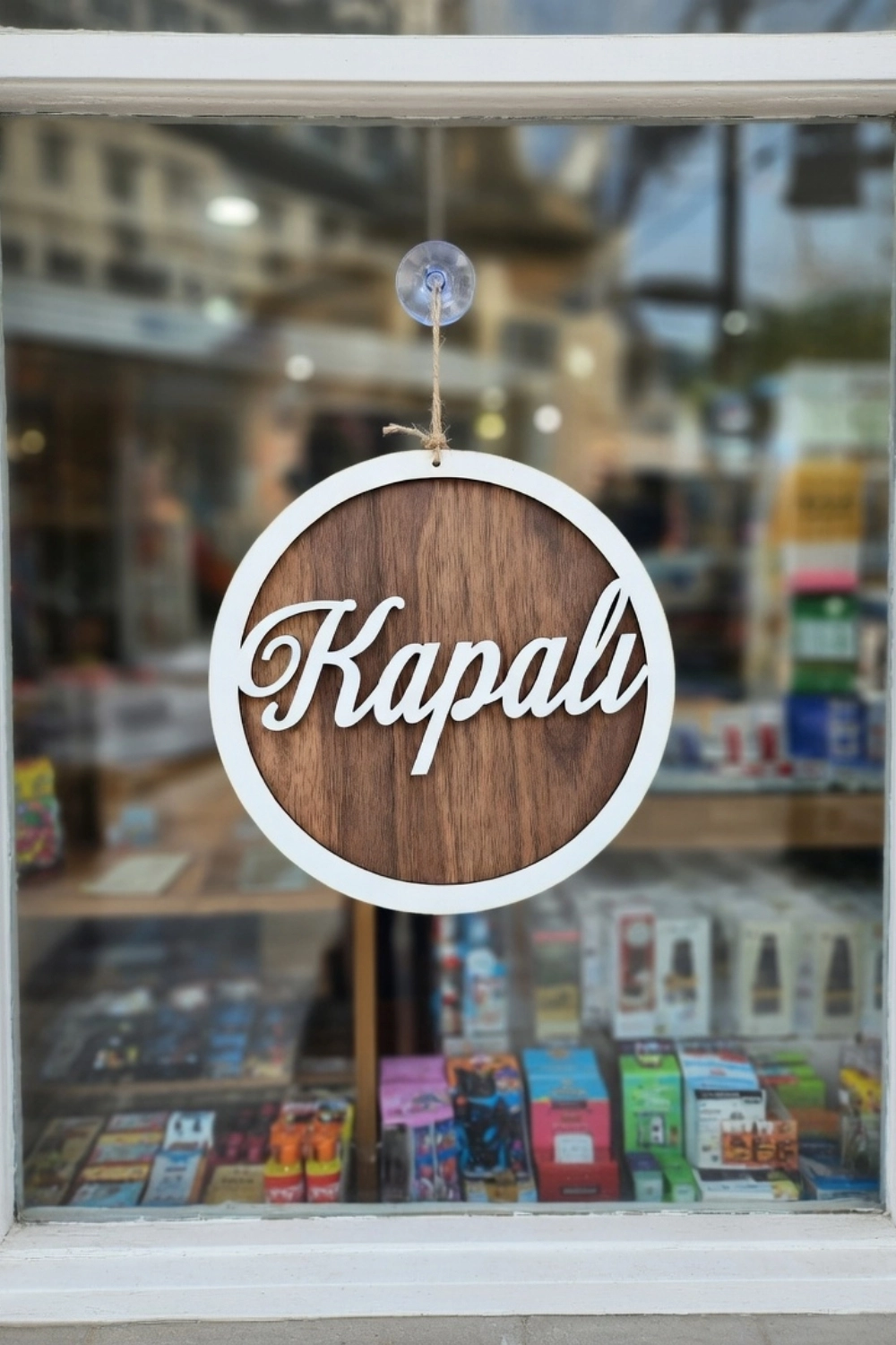 Yuvarlak Model 3D AÇIK-KAPALI Tabelası - Gediz