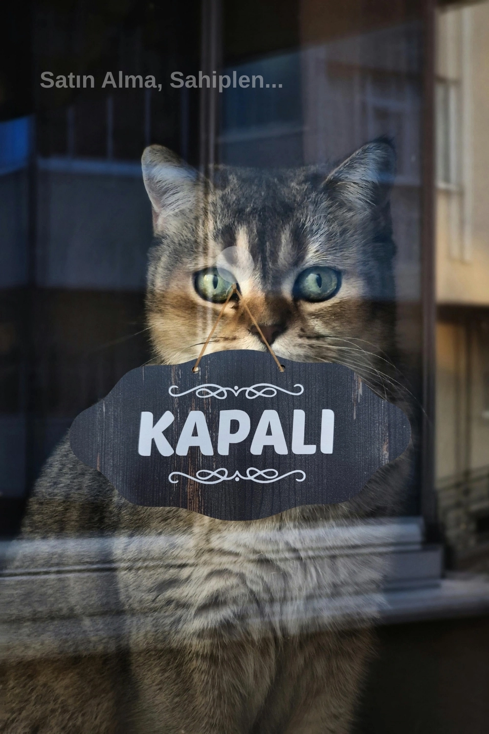 Dekoratif AÇIK-KAPALI Tabelası  - Rebap
