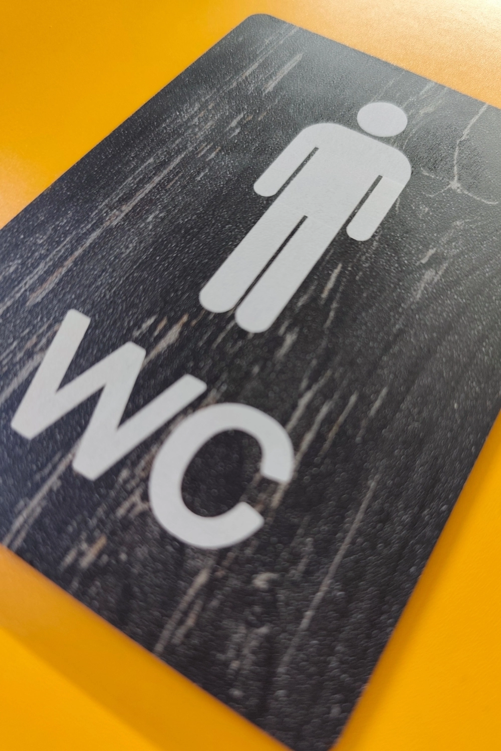 İkili Takım WC Kadın-Erkek Yönlendirme Tabelası - Rebap