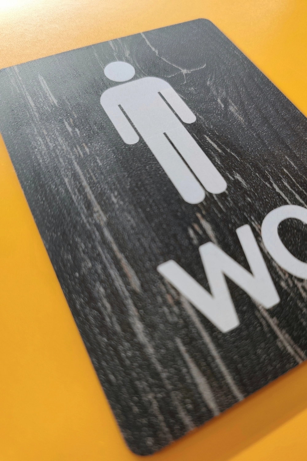 İkili Takım WC Kadın-Erkek Yönlendirme Tabelası - Rebap
