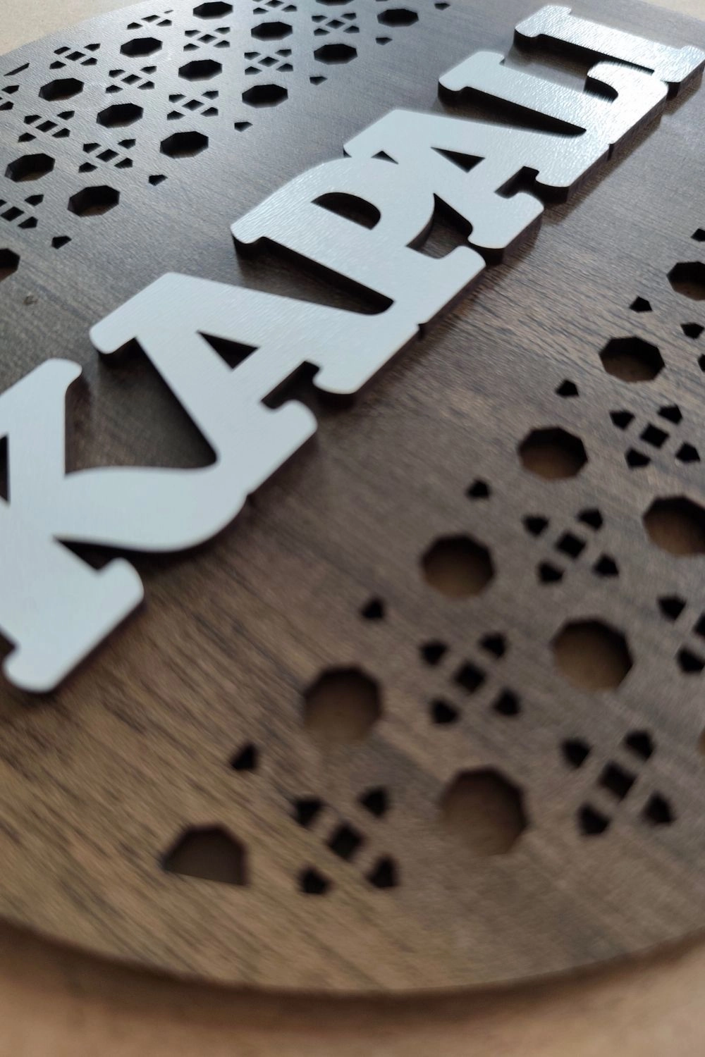 Rattan Model AÇIK-KAPALI Tabelası - Gediz