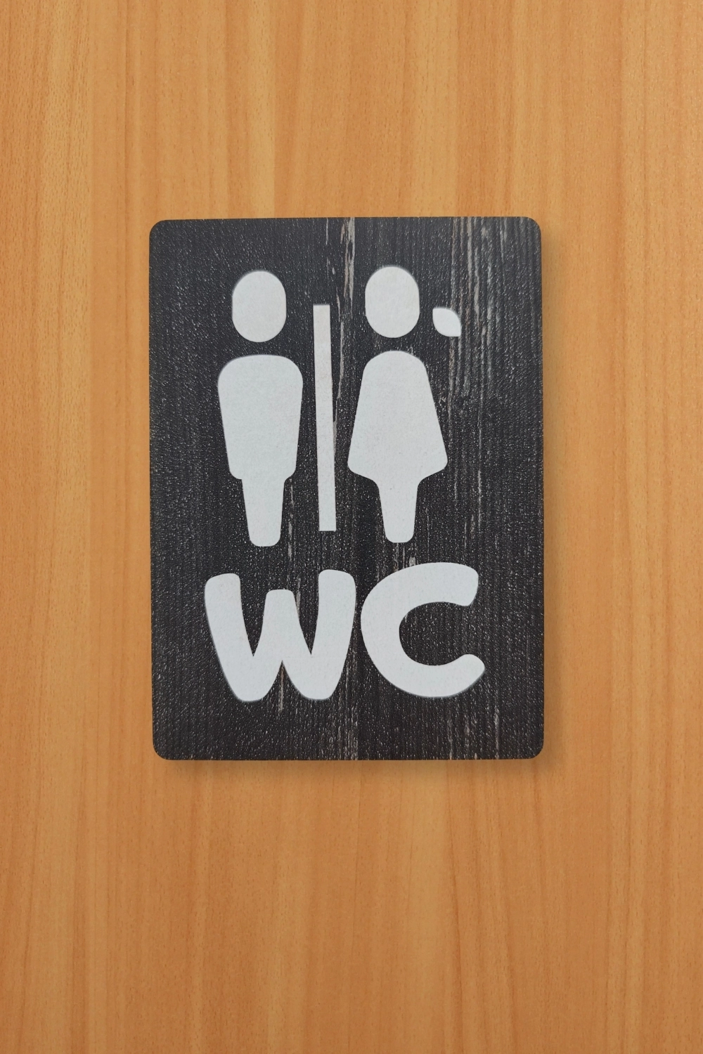WC Kadın-Erkek Yönlendirme Tabelası - Rebap