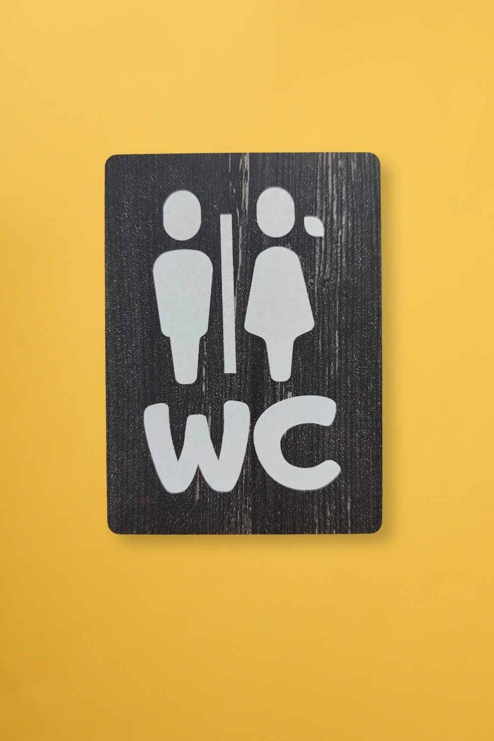 WC Kadın-Erkek Yönlendirme Tabelası - Rebap