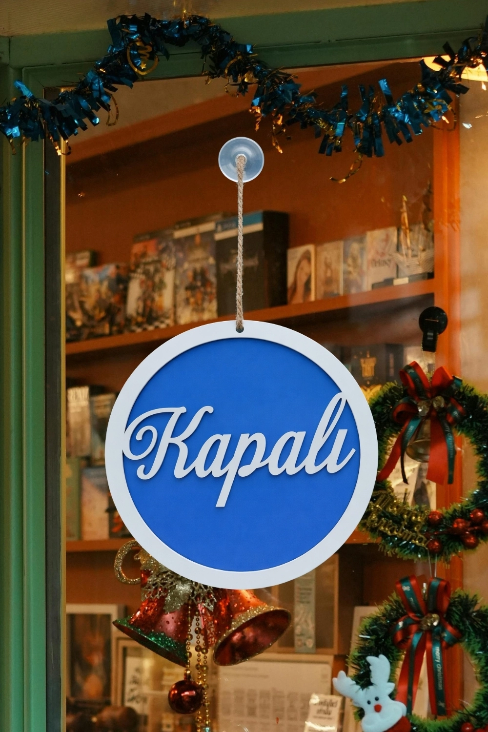 Yuvarlak Model 3D AÇIK-KAPALI Tabelası - Saks