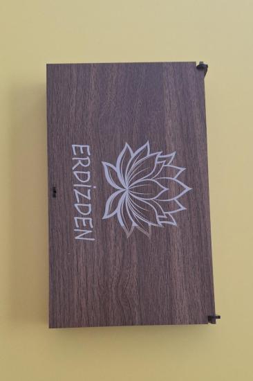 Kişiye Özel Lotus Çiçeği Çok Amaçlı Kutu - 26 x 16 x 3 cm