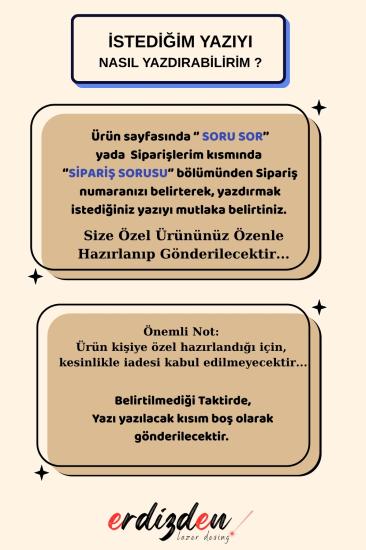 Erdizden 6 Parça Ahşap Lazer Kesim Nazar Boncuklu Bardak ve Fincan Altlığı