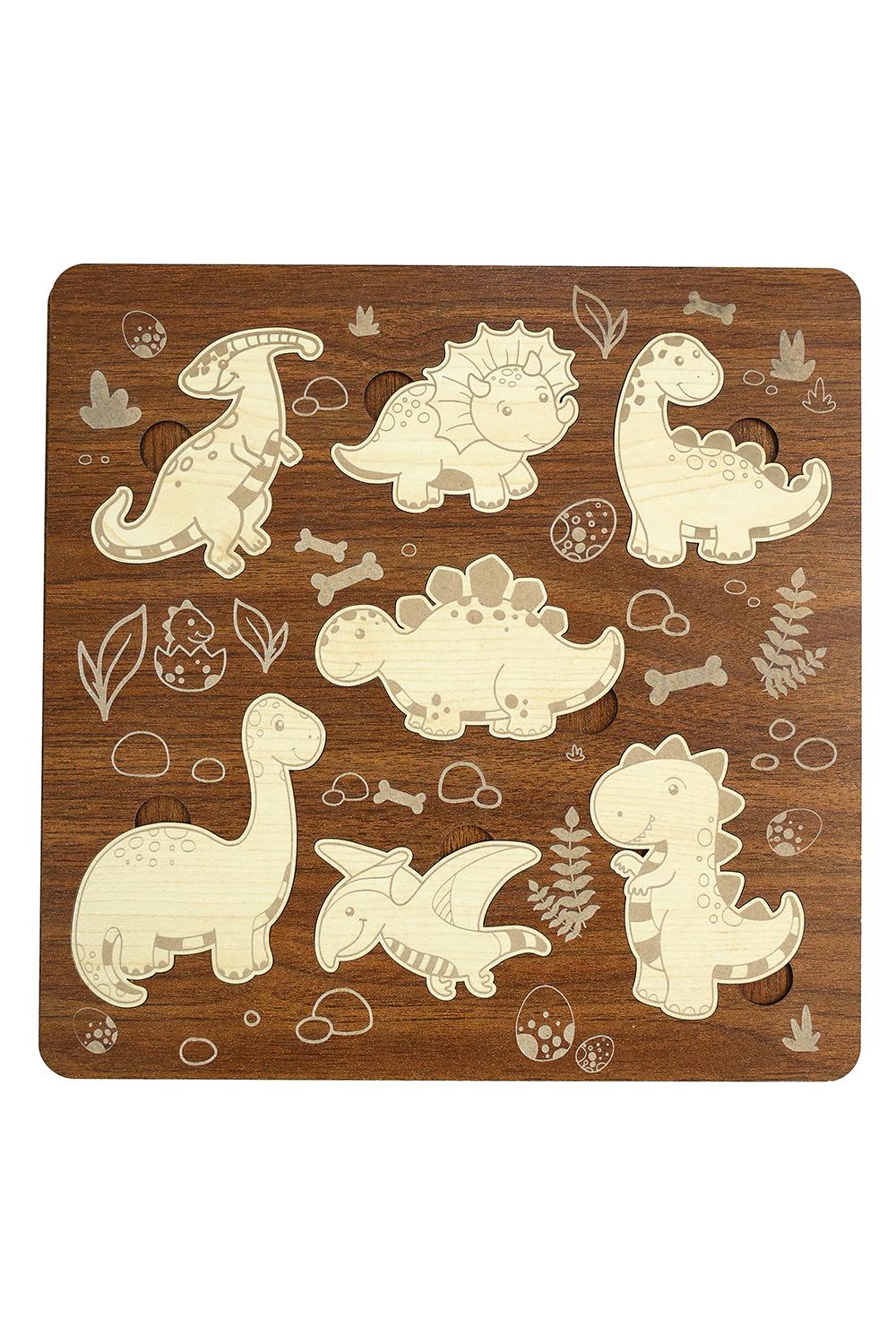 Çocuk Puzzle (Yapboz) Birinci Sınıf Ahşap 6’ lı Eğitici Öğretici Eğlenceli Mega Set